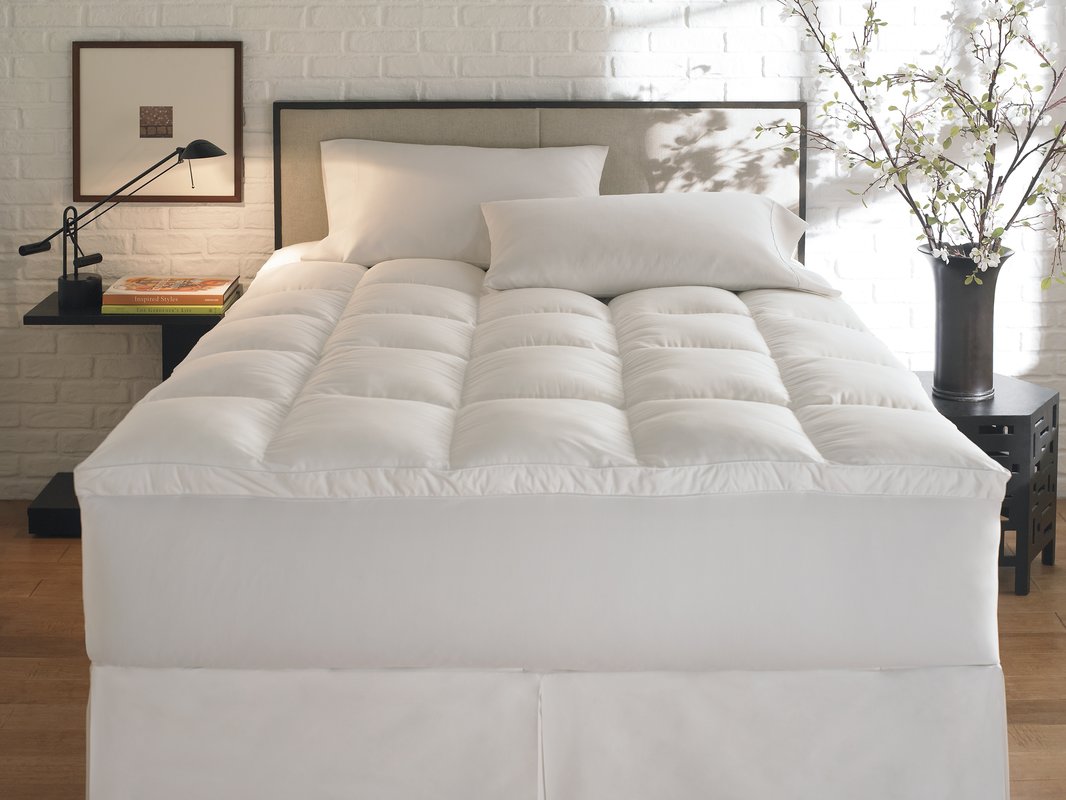 mattress with mattress topper